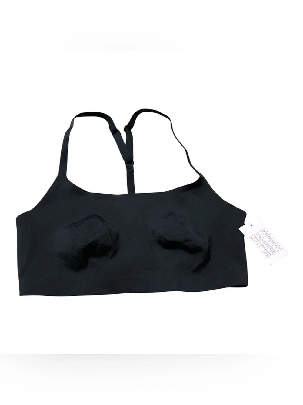 Auden Black Seamless T-Back Bralette